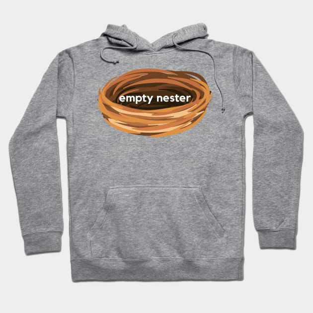 Empty nester- a design for parents with no kids living at home Hoodie by C-Dogg